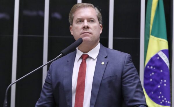 Deputado Marx Beltrão (PP-AL) no Plenário da Câmara dos Deputados