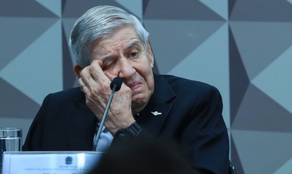 Brasília (DF) 26/09/2023 General, Augusto Heleno durante depoimento a CPMI do golpe. Foto Lula Marques/ Agência Brasil