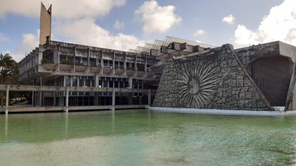 Reitoria Universidade Federal do Rio Grande do Norte UFRN — Foto: Sérgio Henrique Santos/Inter TV Cabugi