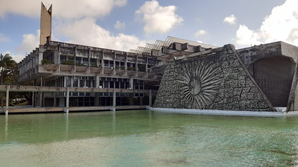 Reitoria Universidade Federal do Rio Grande do Norte UFRN — Foto: Sérgio Henrique Santos/Inter TV Cabugi