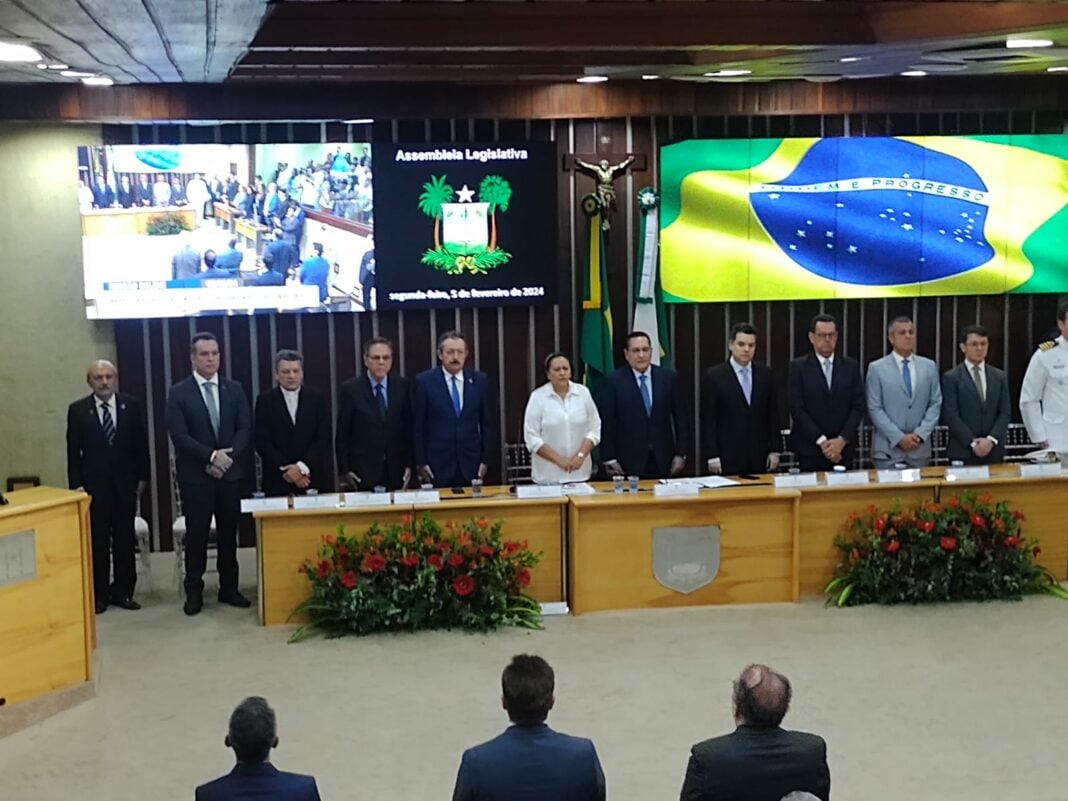 Leitura da mensagem anual na ALRN