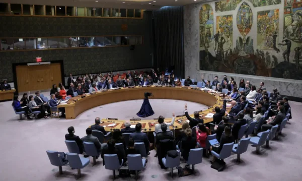 Conselho de Segurança da ONU em Nova York
25/3/2024   REUTERS/Andrew Kelly