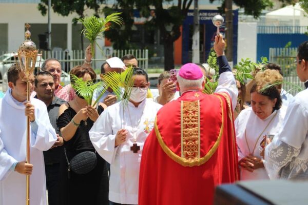 Missa de Ramos em Natal — Foto: Divulgação