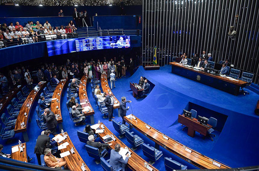 Mesa:
senador Giordano (MDB-SP);
presidente do Senado Federal, senador Rodrigo Pacheco (PSD-MG);
secretário-geral da Mesa do Senado Federal, Gustavo A. Sabóia Vieira.