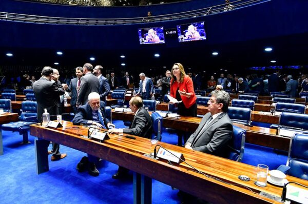 Participam:
senador Jaques Wagner (PT-BA); senador Marcelo Castro (MDB-PI); senador Marcos Rogério (PL-RO); senador Fernando Farias (MDB-AL).