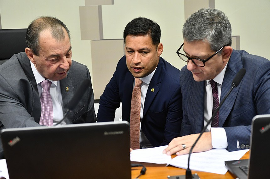 Mesa:
presidente da CPIBRASKEM, senador Omar Aziz (PSD-AM);
senador Rodrigo Cunha (Podemos-AL);
relator da CPIBRASKEM, senador Rogério Carvalho (PT-SE).