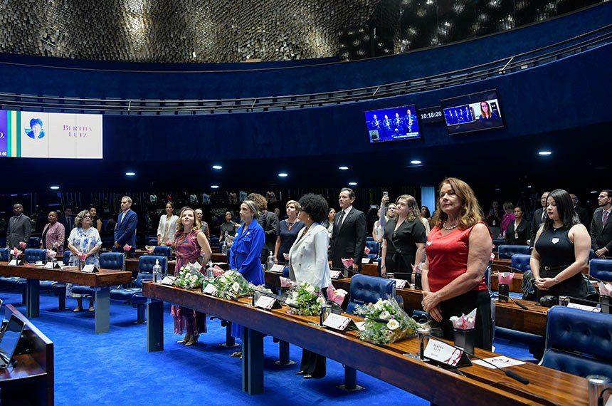 Agraciadas:
ministra do Tribunal Superior Eleitoral (TSE), Luciana Lóssio;
promotora de Justiça Dulcerita Alves;
delegada Eugênia Villa;
professora Gina Vieira Ponte de Albuquerque;
professora Mary Ferreira.