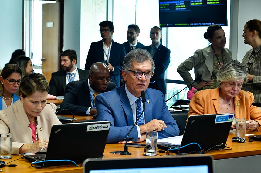 Bancada:
senadora Tereza Cristina (PP-MS);
autor do PL 699/2023, senador Laércio Oliveira (PP-SE) em pronunciamento;
senadora Margareth Buzetti (PSD-MT).