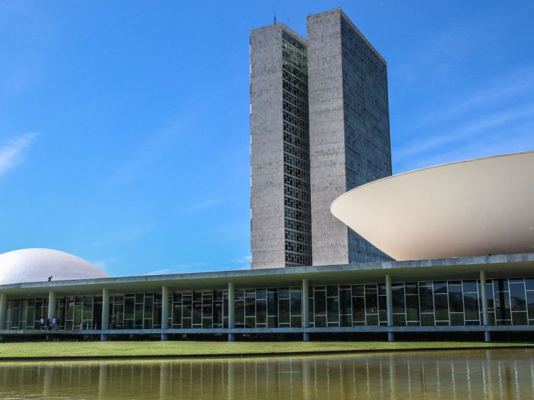 Fachada do Congresso Nacional, em Brasília