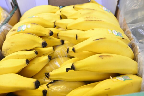 Banana está entre os seis produtos que tiveram aumento nos preços médios — Foto: Júlio César Costa/g1