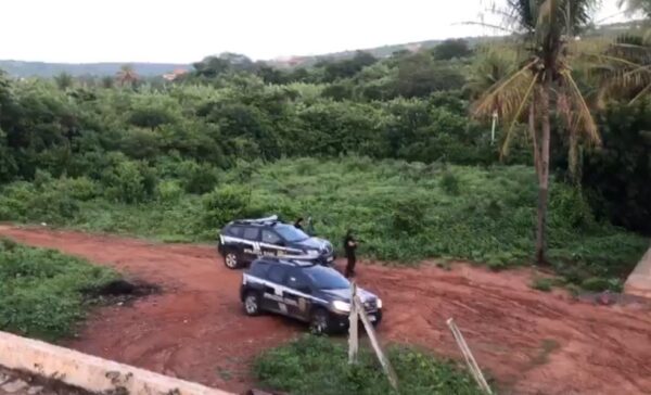 Polícia fez operação no interior de São Miguel (RN) — Foto: Divulgação