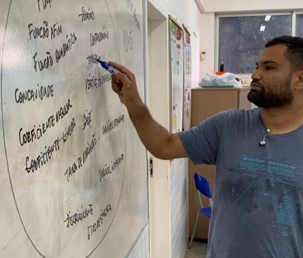 Professor potiguar é finalista em olimpíada nacional sobre ensino da matemática — Foto: Divulgação