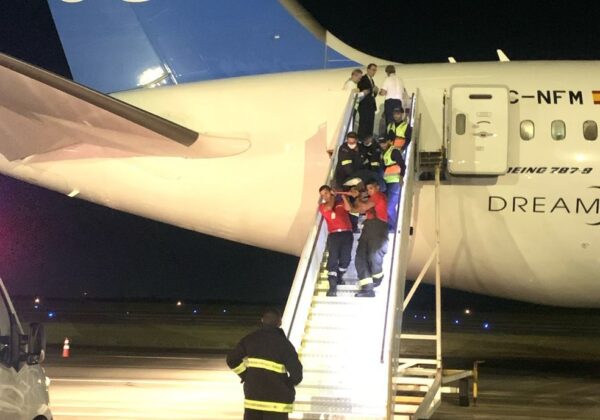 Voo de Buenos Aires para Madri é desviado e pousa em Natal após espanhol passar mal; aeroporto não tinha médico e passageiro morreu — Foto: Reprodução