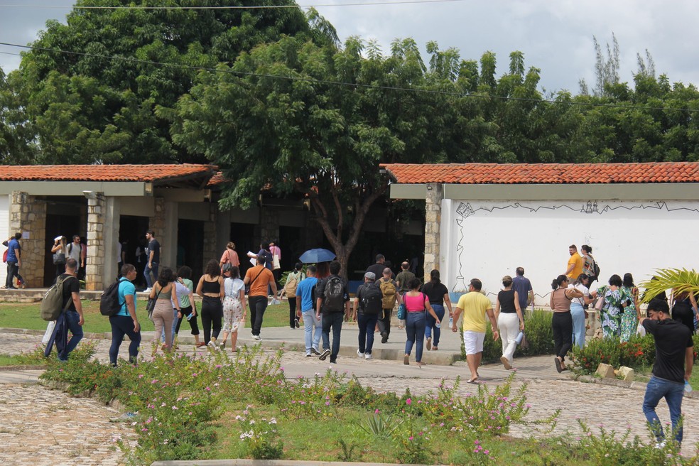 Provas do concurso da Uern foram realizadas neste domingo (21) em Mossoró — Foto: Uern/Divulgação