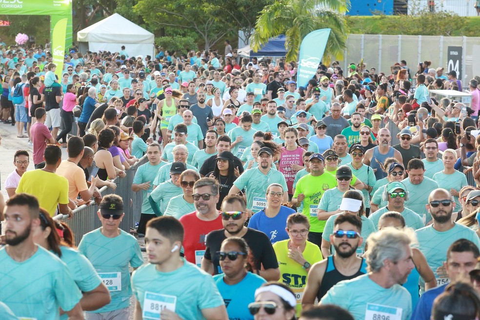 Circuito Sesc de Corridas em Natal terá largada na Arena das Dunas — Foto: Divulgação
