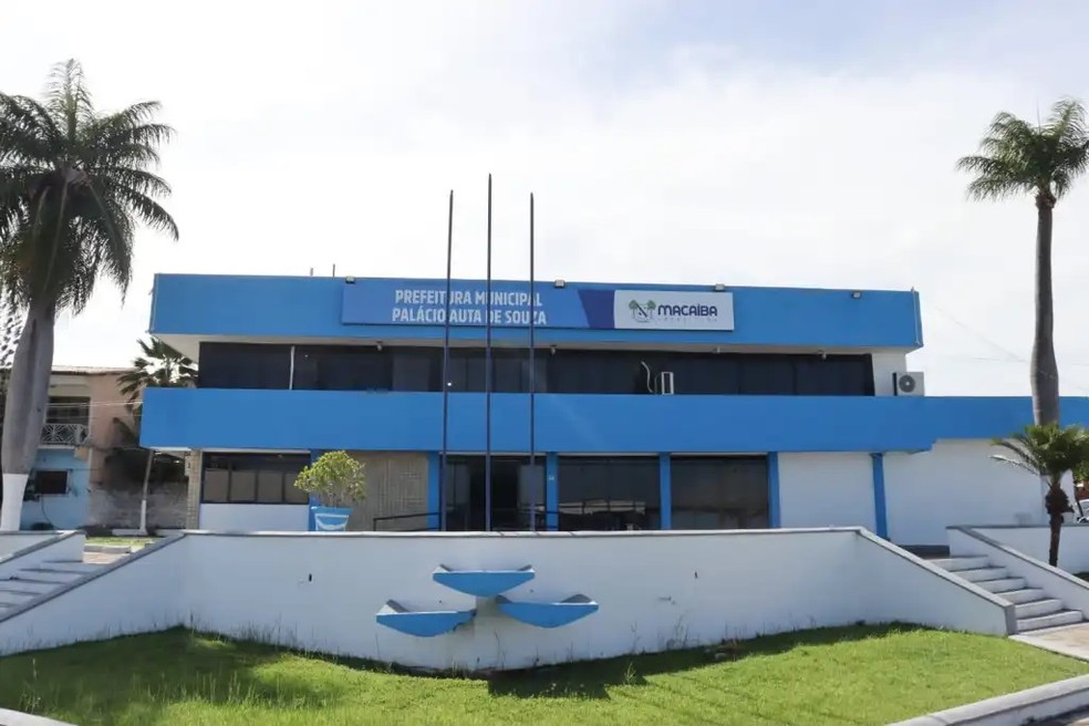 Prefeitura do município de Macaíba, na Grande Natal — Foto: Prefeitura de Macaíba/Reprodução