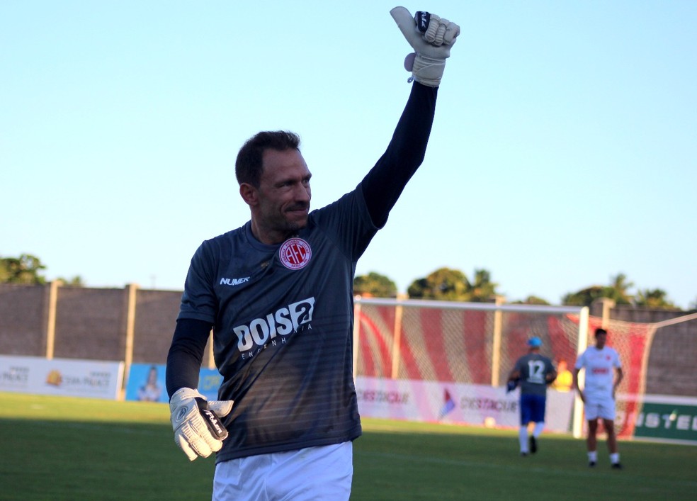Fabiano Paredão tem acessos históricos com o América-RN — Foto: Diego Simonetti/@MajorFotografias