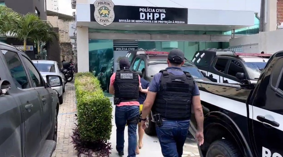 Polícia prende homem apontado como integrante de grupo de extermínio em Natal — Foto: Reprodução/Polícia Civil