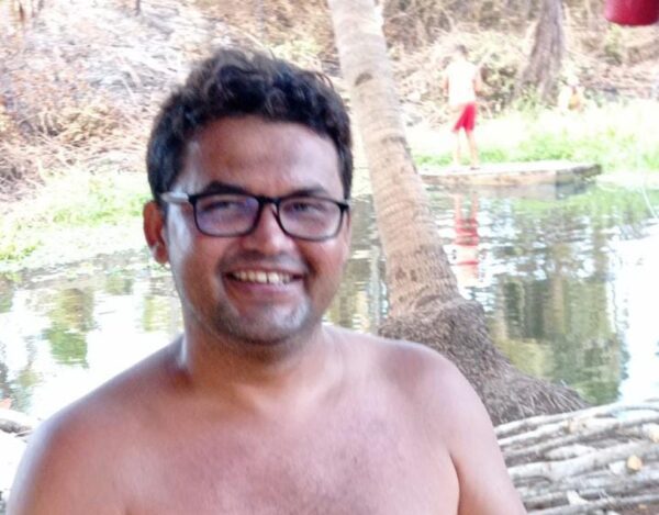 Pescador Pedro Nicácio, de 39 anos, morreu afogado em Rio do Fogo, no Litoral Norte potiguar — Foto: Cedida