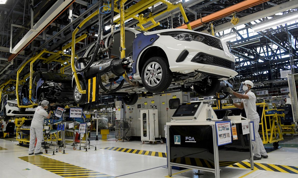Fábrica da Fiat em Betim (MG)