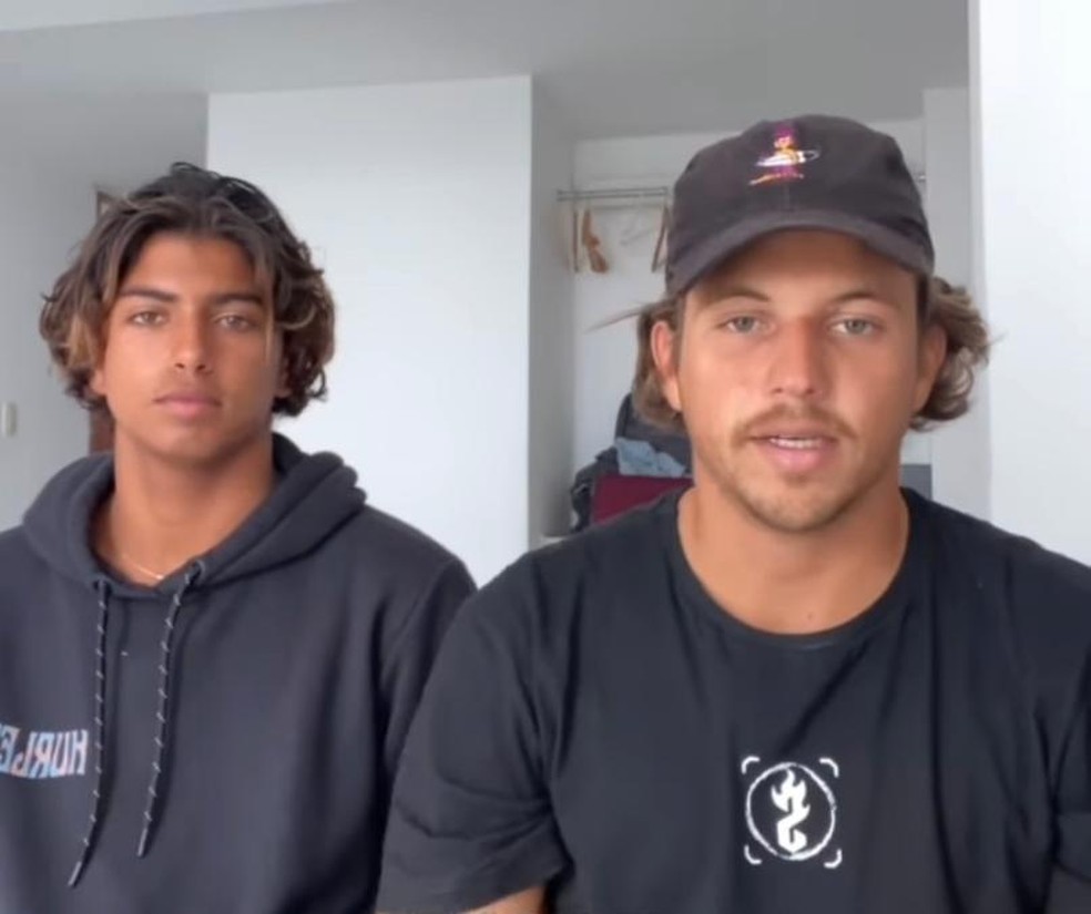 Samuel Joquinha e Kayan estavam no Peru e foram roubados — Foto: Reprodução