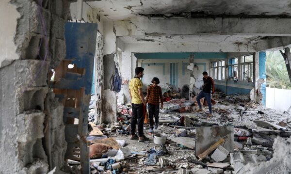 Ataque de Israel a escola que abrigava deslocados no centro de Gaza
6/6/2024   REUTERS/Abed Khaled