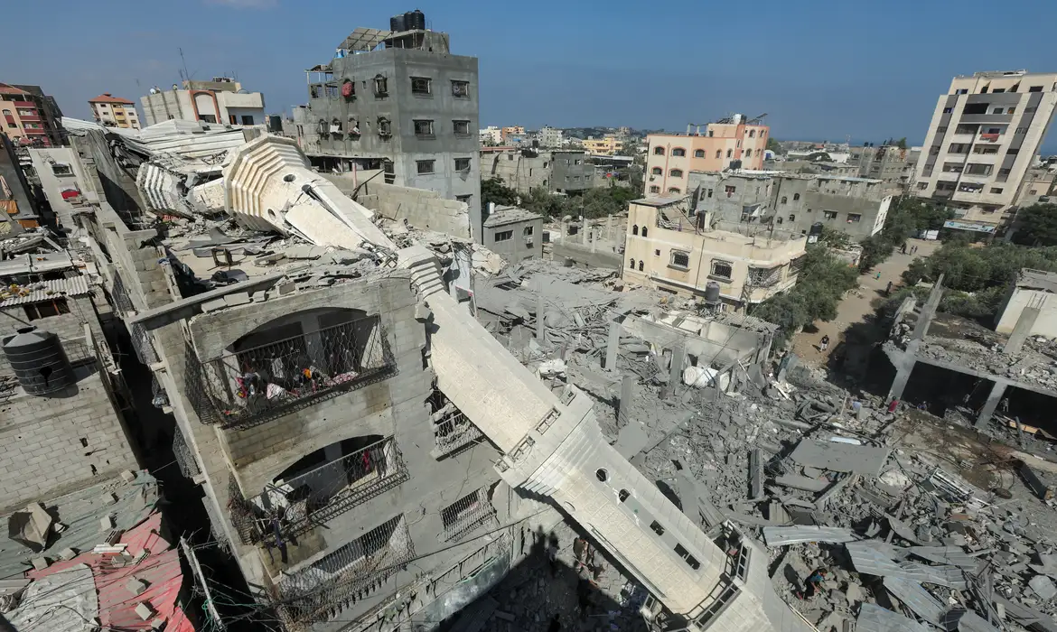 Ataque israelense em Nuseirat, centro de Gaza
17/7/2024    REUTERS/Ramadan Abed