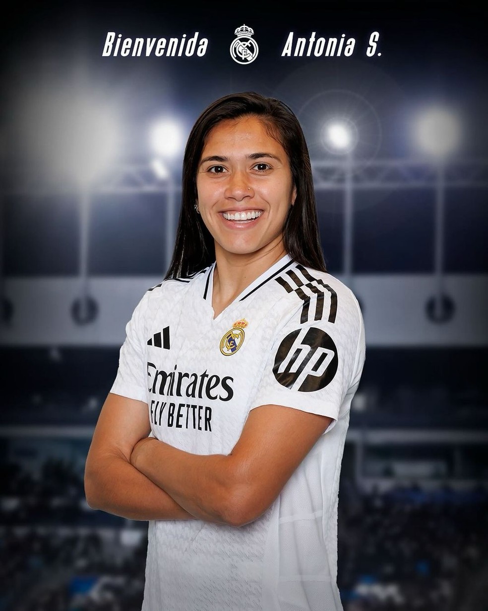 Antônia Silva agora é jogadora do Real Madrid — Foto: Divulgação