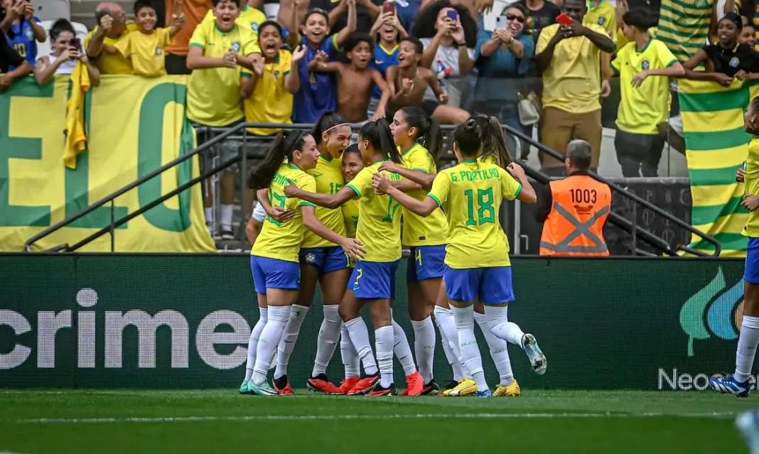 Seleção feminina encara Japão por terceiro lugar na Copa She Believes | Foto: NAYRA HALM