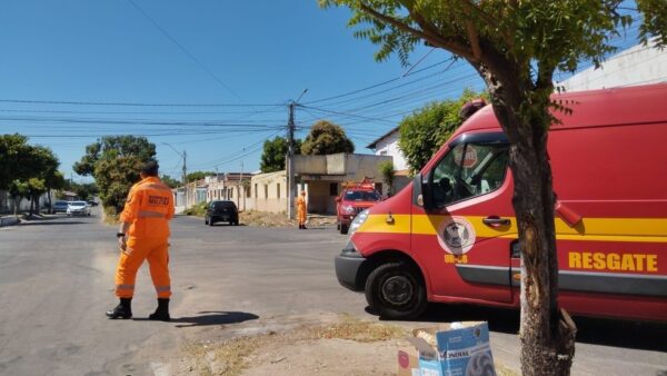 Ocorrência foi atendida pelos Bombeiros, que tentaram reanimar a vítima por mais de 30 minutos — Foto: Cedida/Bombeiros