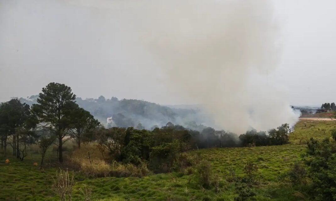Incêndio - São Paulo (27/08/2024). Foto: Paulo Pinto/Agência Brasil