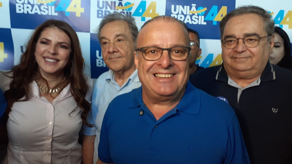 União Brasil oficializa Paulinho Freire como candidato à Prefeitura de Natal — Foto: Pedro Trindade/Inter TV Cabugi