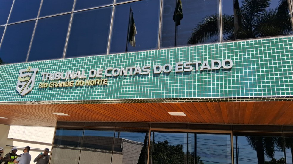 Sede do Tribunal de Contas do Estado (TCE/RN) — Foto: Bruno Rocha/Inter TV Cabugi