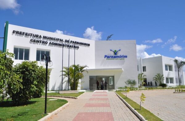 Sede da Prefeitura Municipal de Parnamirim — Foto: Divulgação/Prefeitura de Parnamirim