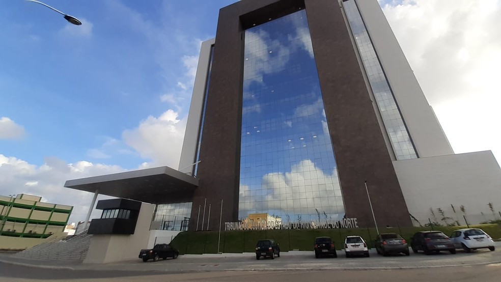 Prédio fachada sede do Tribunal de Justiça do Rio Grande do Norte — Foto: Sérgio Henrique Santos/Inter TV Cabugi