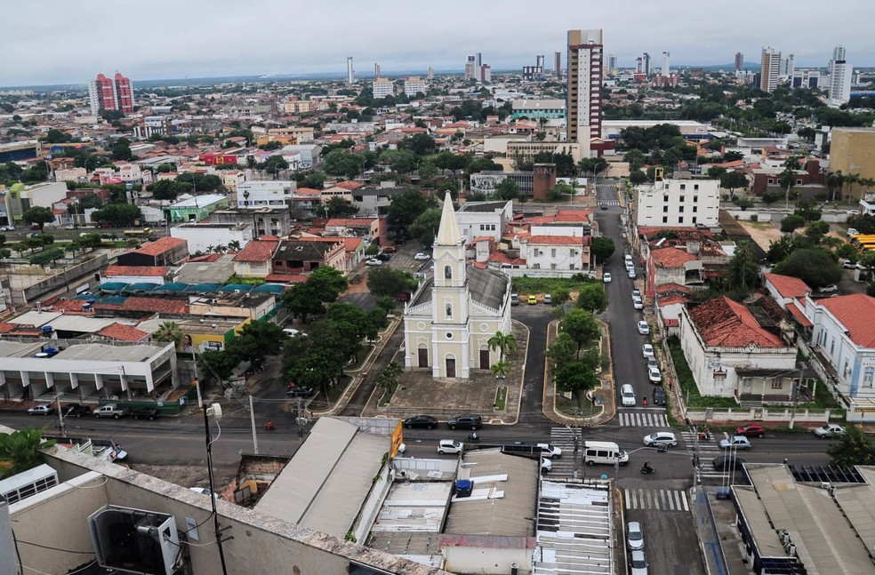 Vista aérea de Mossoró, no Rio Grande do Norte — Foto: Wilson Moreno