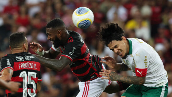 Flamengo 1 x 1 Palmeiras - Brasileirão 2024. Foto: Cesar Greco/Palmeiras