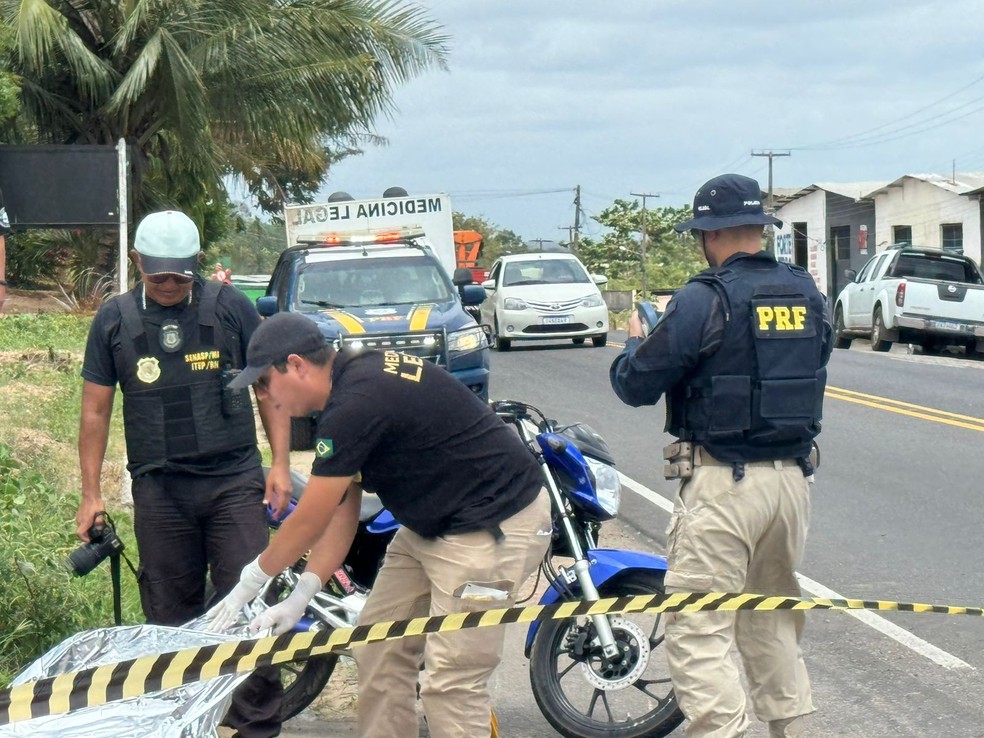 Homem morreu na manhã desta sexta-feira (27) na Zona Oeste de Natal — Foto: Sérgio Henrique Santos/Inter TV Cabugi