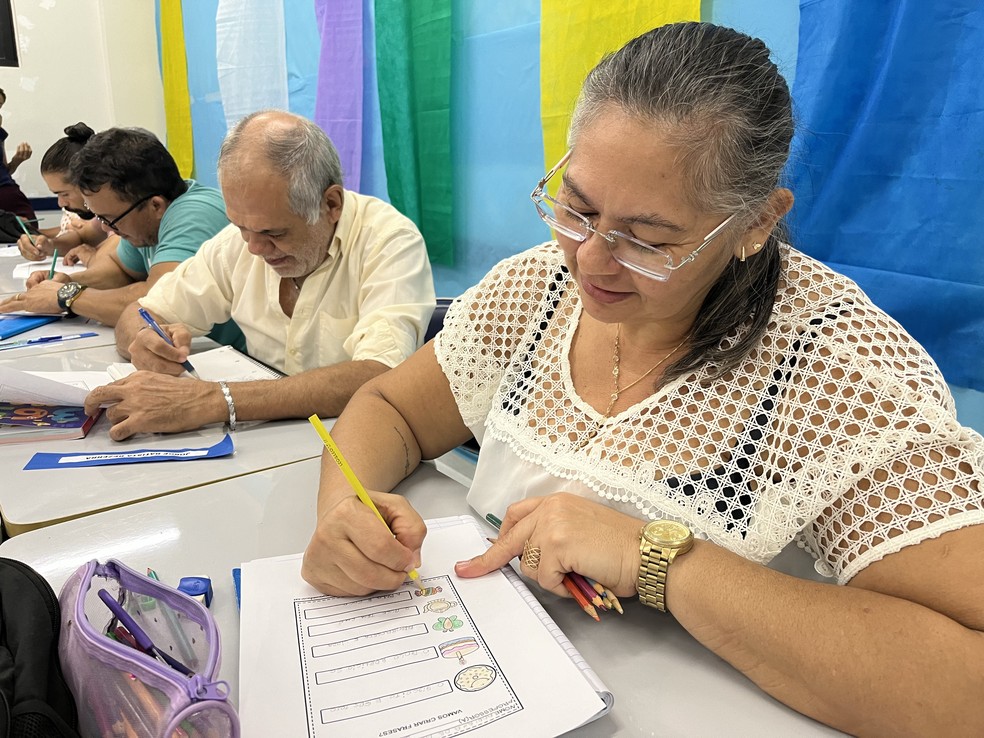 Programa de Alfabetização em Natal — Foto: Divulgação