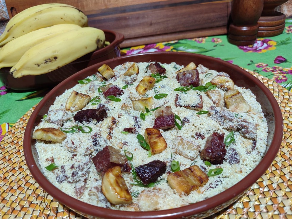 Farofa com charque — Foto: Divulgação