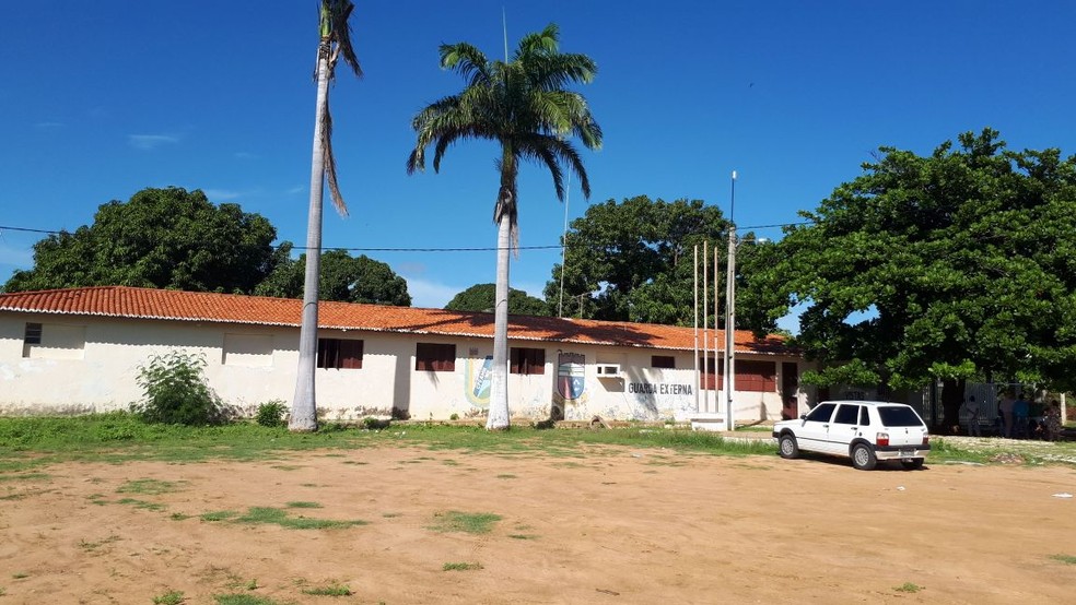 Penitenciária Agrícola Doutor Mário Negócio, em Mossoró — Foto: Sara Cardoso/Inter TV Costa Branca/ARQUIVO
