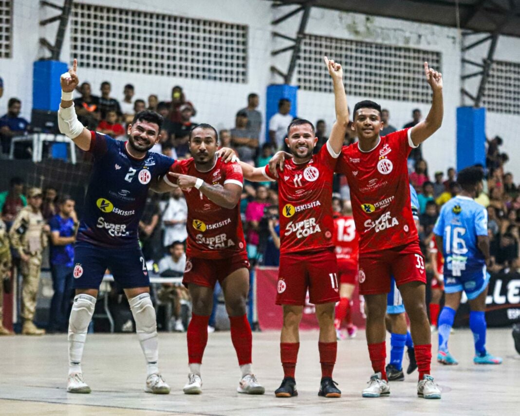 O América bateu o Cadet por 4 a 1 no primeiro jogo das finais do Estadual. Foto: João Gabriel/América FC